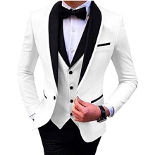 L 41343 Men's Shawl Collar Wedding Suit �������������