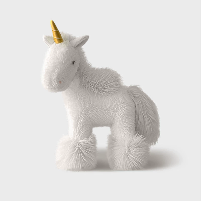 Плюшевая игрушка-единорог (rainbow pony) — подвеска 12 см и плюш 25 см, мягкая кукла