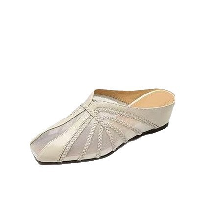 Verano transpirable tacon medio zapatillas para mujeres 06 nuevo estilo de moda de ropa de red de ropa de aire aumentó tacones de la escuela secundaria zapatillas