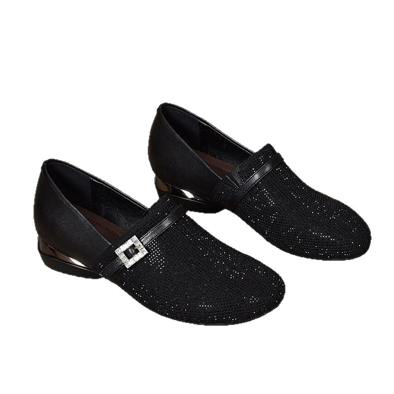 2026 nuevo verano para usar zapatos de mujer de alta calidad con suela suave, zapatos de moda con tacón pequeño, zapatos de moda superfluos