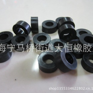 Dingqing Rubber Gasket Black Rubber Gasket Non-slip Shock-absorbing Rubber Foot Pad Screw Flat Pad