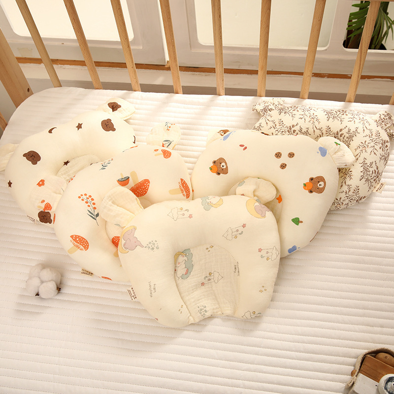 Tiantian Baby U-Shaped Pillow Corrects Head Shape, Prevents Deviation, Shapes Baby's Head, Newborn Soothing, Breathable Head-Lifting Tool