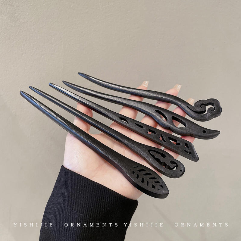 Puesto callejero Hanfu tocado de metal horquilla de pelo nuevo estilo chino femenino estilo antiguo paso a paso accesorios para el cabello borla horquilla al por mayor