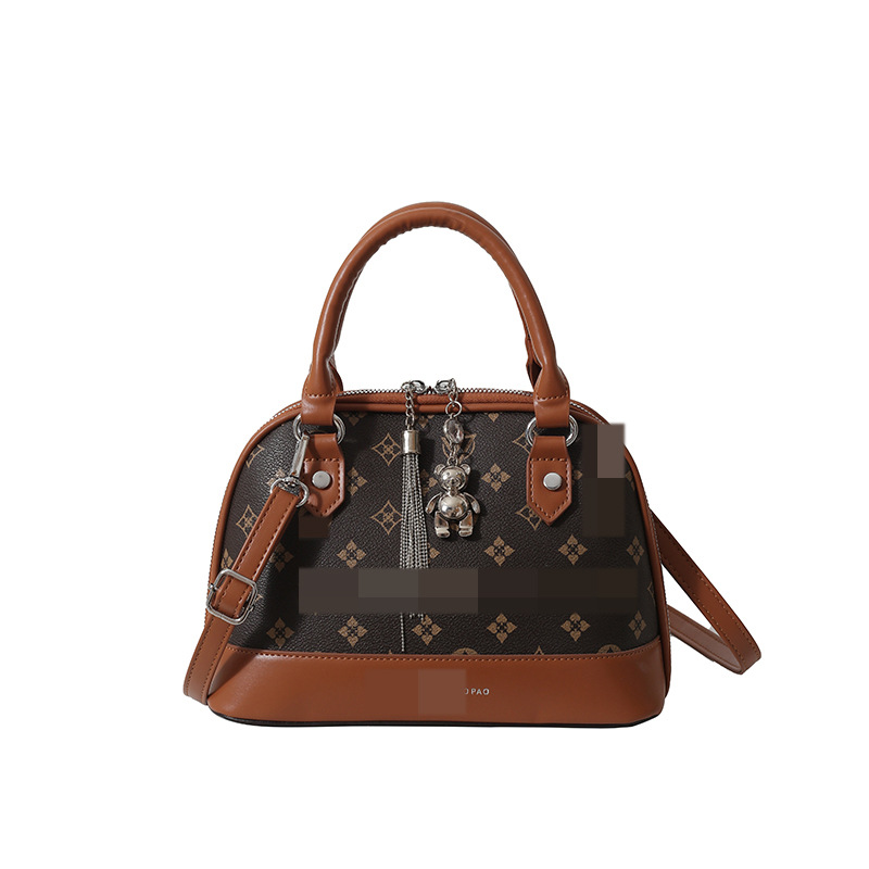 Bolsos transfronterizos nuevos bolsos de hombro para mujer Bolsos de mujer portátil de alta gama Bolsos diagonales retro casuales al por mayor