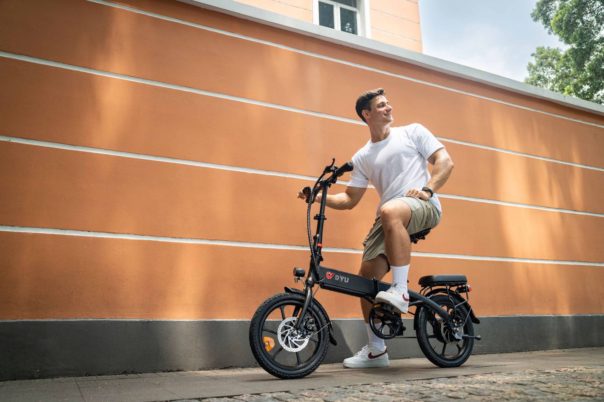 Cross-border wholesale from Dayu Factory: New lithium battery long-range folding electric assist bicycle for men and women