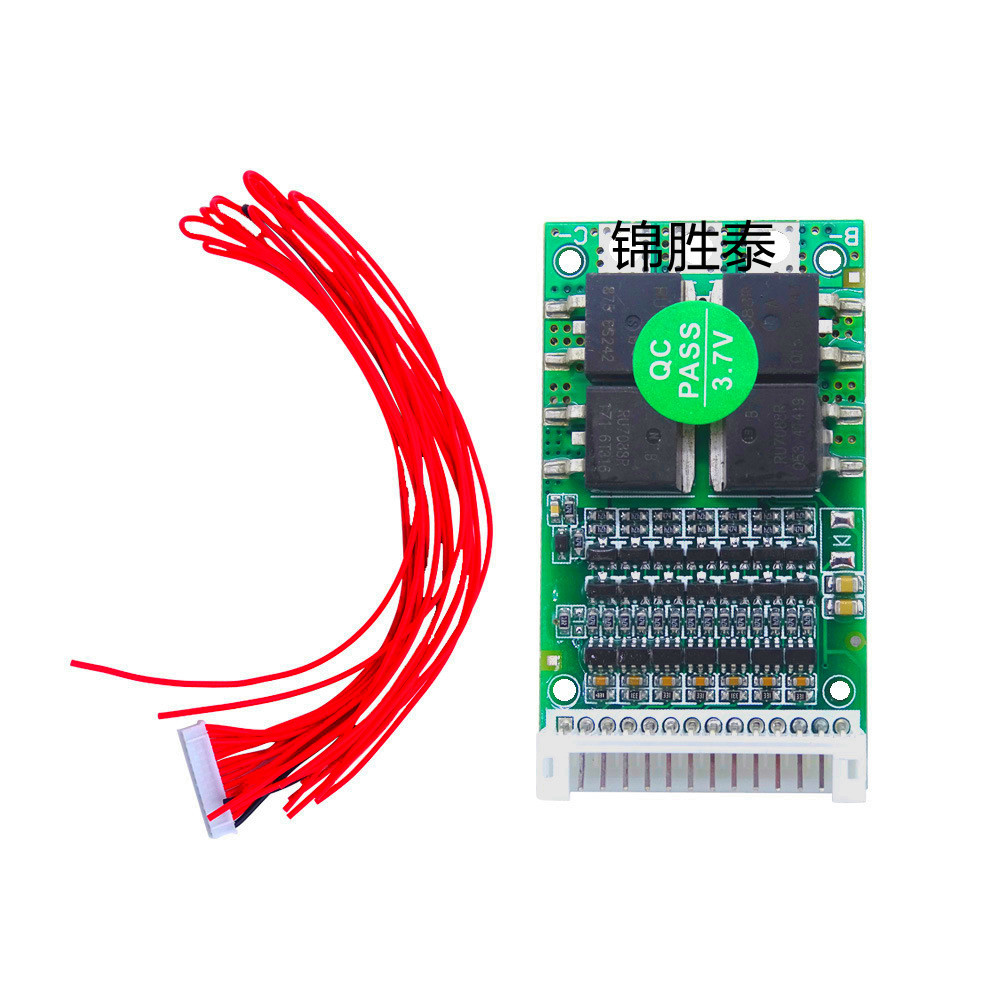 6-13串24V36V48V聚合物 磷酸铁锂 通用电池保护板25A同口分口通用