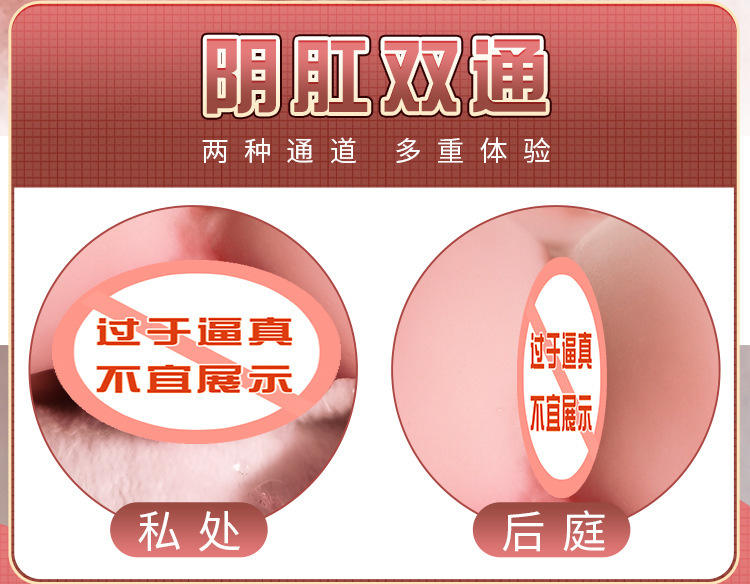 Jiuai Half-Body Inverted Mold Doll Male Masturbator TPE Manual — detail image 4