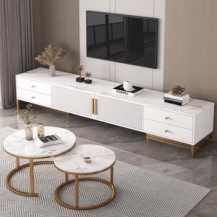 Tv Cabinet Living Room Home Modern Simple Floor-Standing Storage New Small Apartment Coffee Table Tv Cabinet Combination