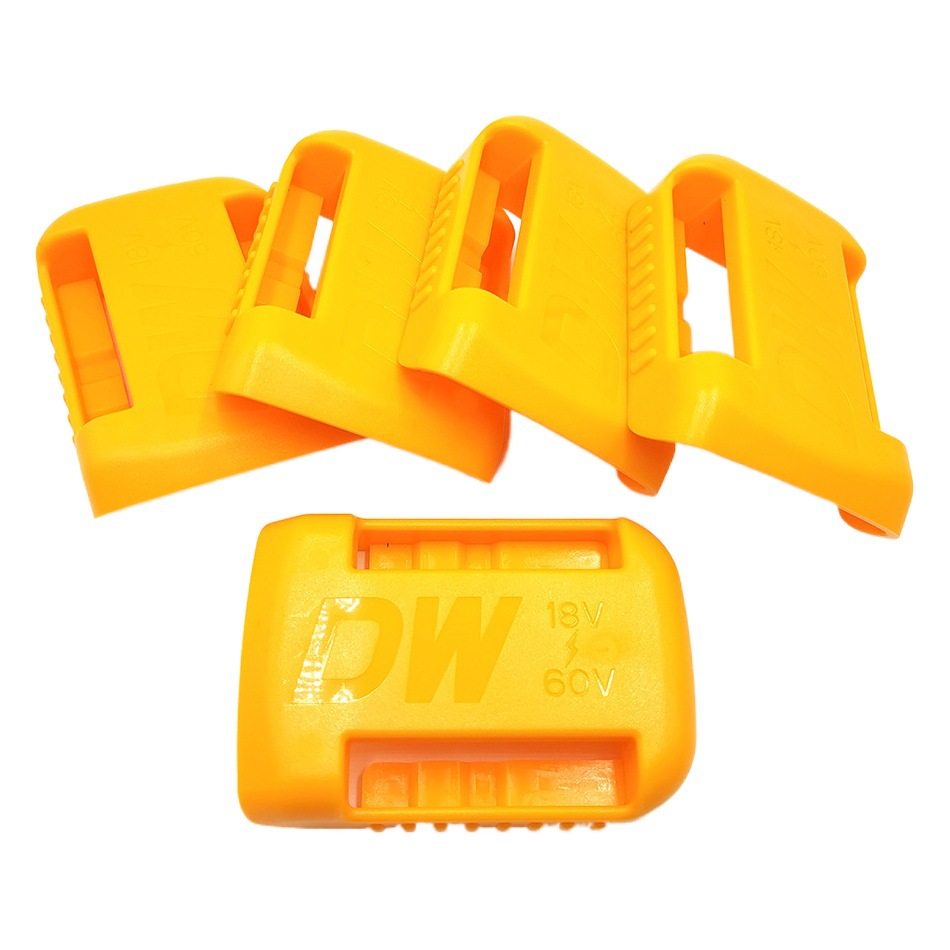 Aplicable a dewei dewalt 14,4 V 18V 20V 54 60V batería de litio soporte fijo asiento suspensión hebilla