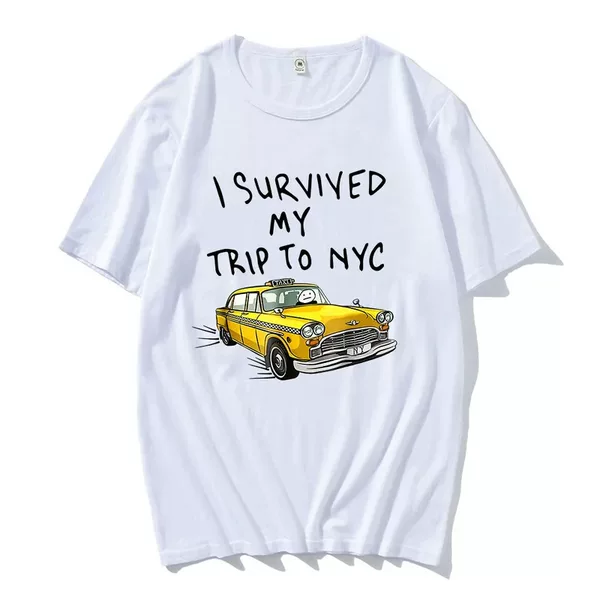【Cross-Border European Size】I Survived My Trip to Nyc T-Shirt Tom Holland Te