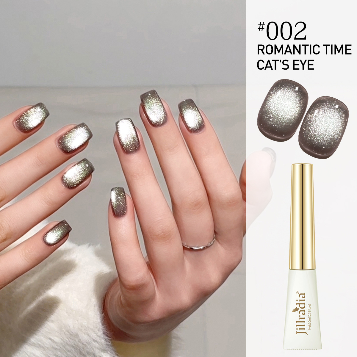 Gel de Uñas Ojo de Gato de Secado Rápido para Manicura