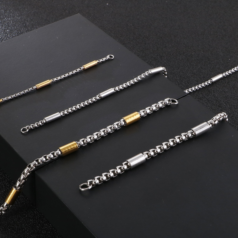14g Weight PVD Coated Gold Plating Process 18K Real Gold Plated Plating Material Necklace Classification 304 Stainless Steel Chain Material 1 Piece Quantity Daily Occasion 304 Stainless Steel Material Geometric Pattern Unisex Gender Simple Style Style Waterproof Non Tarnish Craft PVD Coated 18K Gold Plated Geometric Titanium Steel Simple Style Waterproof Non Tarnish Titanium Steel Necklace 1