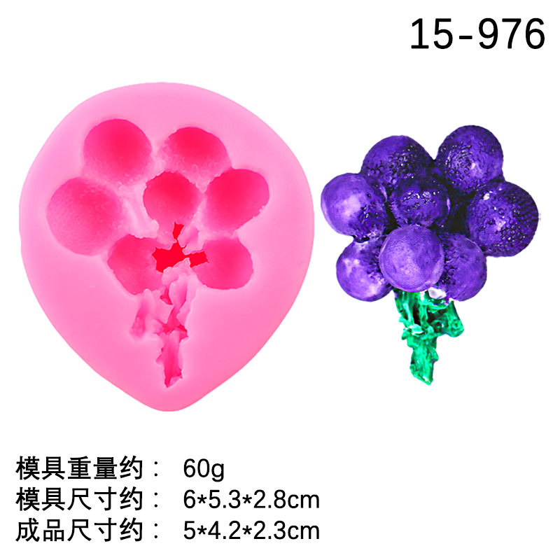 Color globo pastel de chocolate decoración del molde aromaterapia yeso salida aire coche clip incienso material piedra