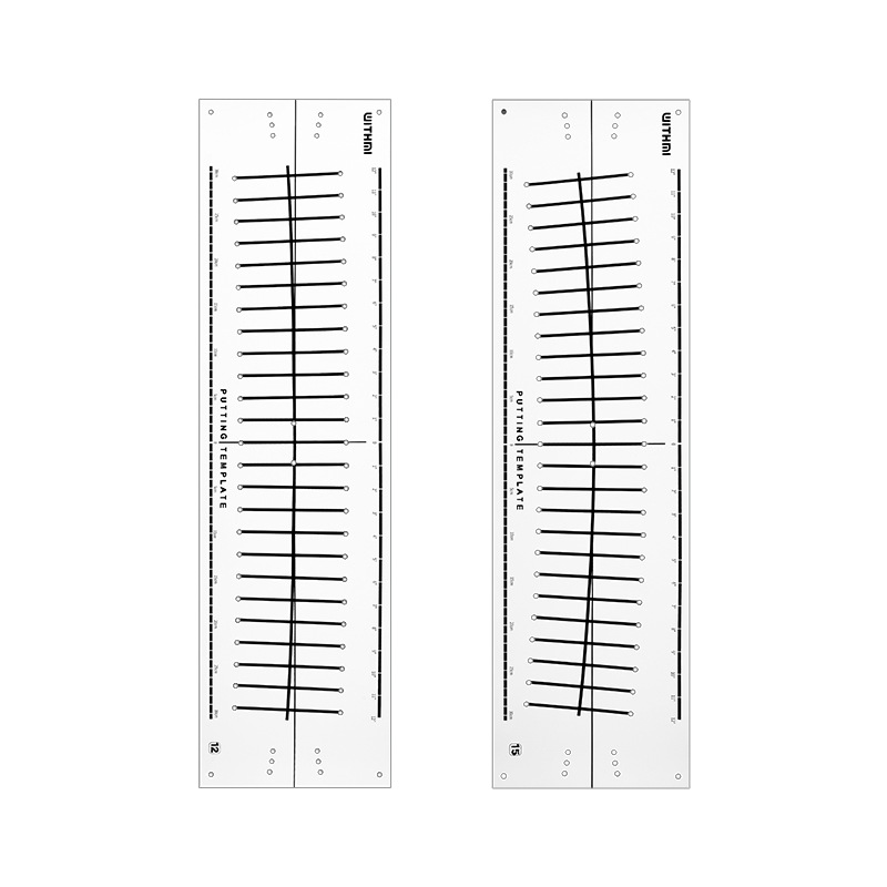 Golf pista papel putter entrenador interior verde ayuda Accesorios Suministros estera práctica estera de entrenamiento de golf