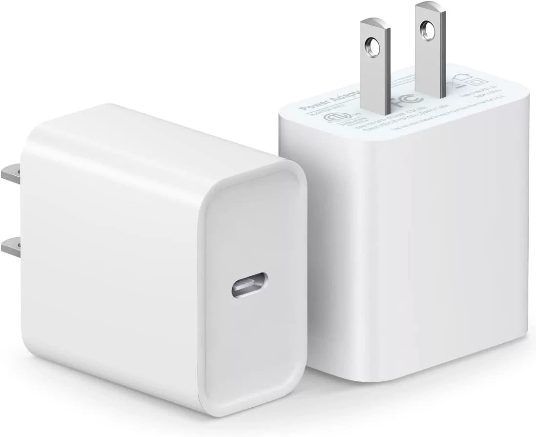 Зарядное устройство на 20 Вт с USB-C PD подходит для быстрой зарядки Apple