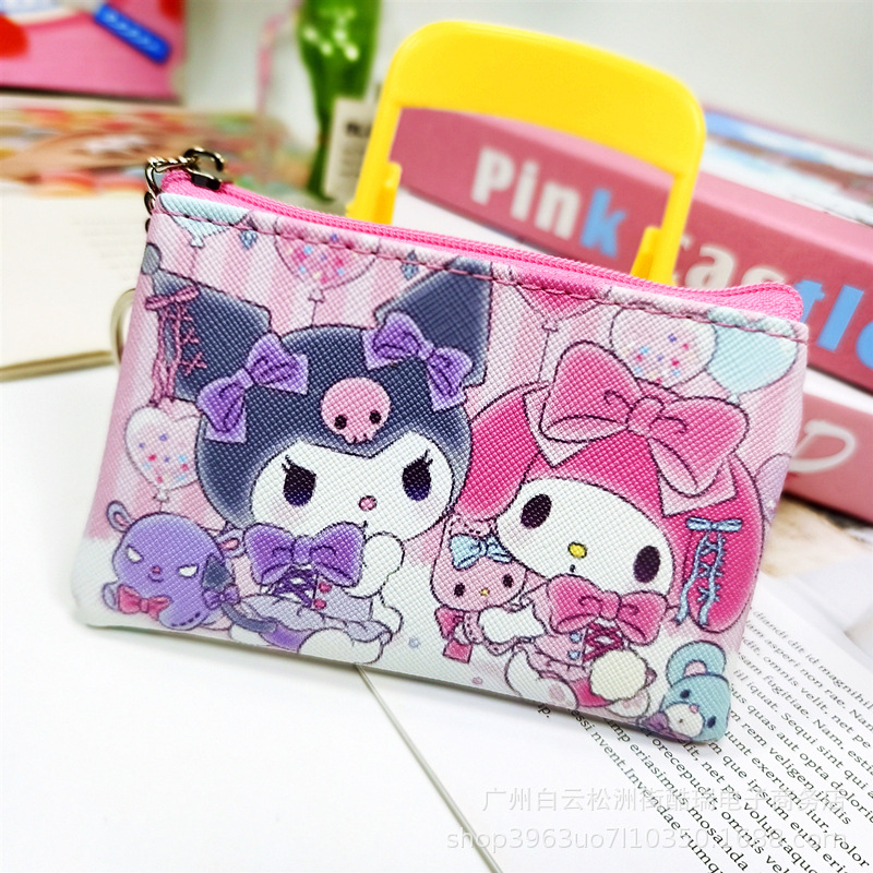 Bolso de la moneda de los niños de dibujos animados lindo niños y niñas monedero bolso de La Moneda bolso de la tarjeta de cremallera pequeña bolsa regalo del estudiante de la escuela primaria