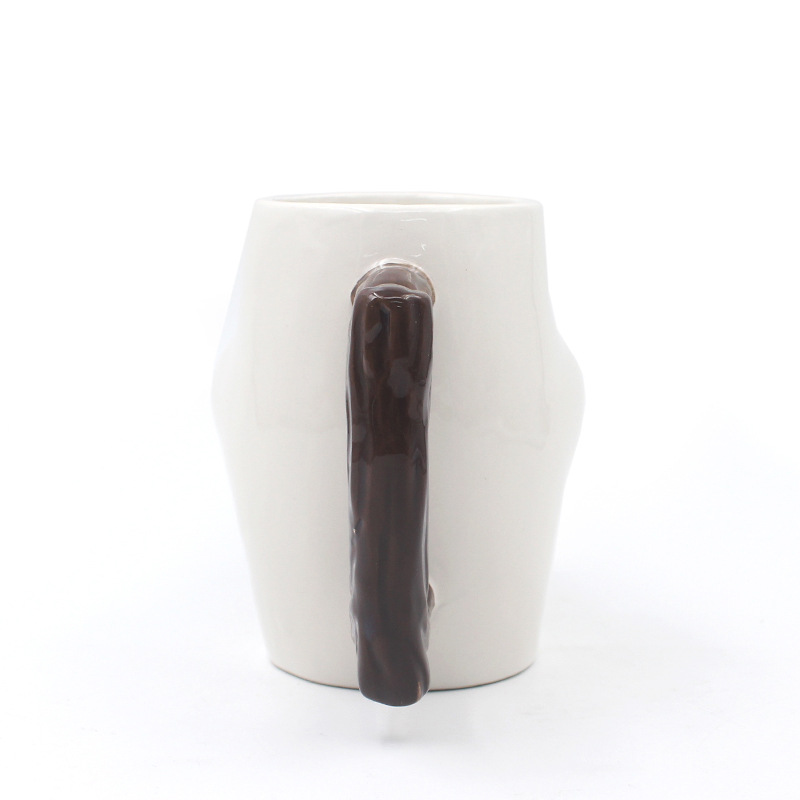 Nieve congelada figura muñeca Taza de agua de cerámica 3D taza de nieve taza de desayuno taza de jugo taza de Leche