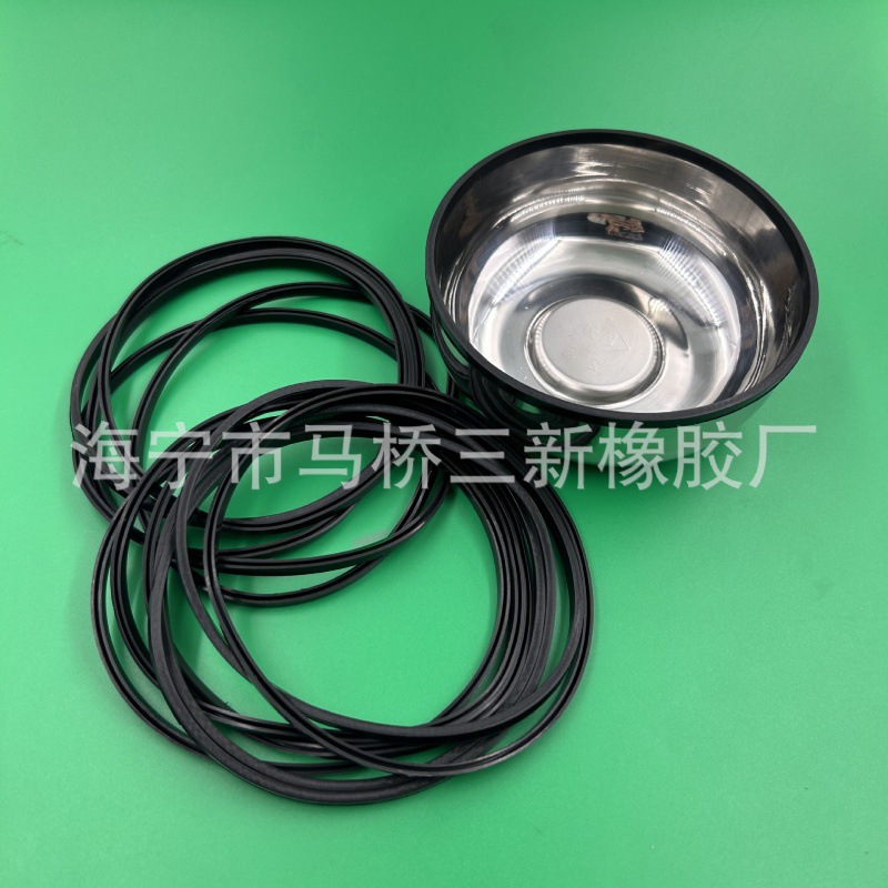 大内径VF型圆形氟胶密封圈 耐高温防水圈 轴用耐磨胶圈 硅胶V型环