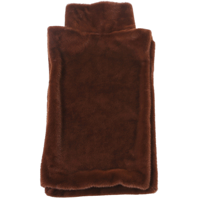 2026 Autumn New Women's Fashion European And American Style Solid Color High Neck Furry Vest Sleeveless Waistcoat Top_ecoleips.com
