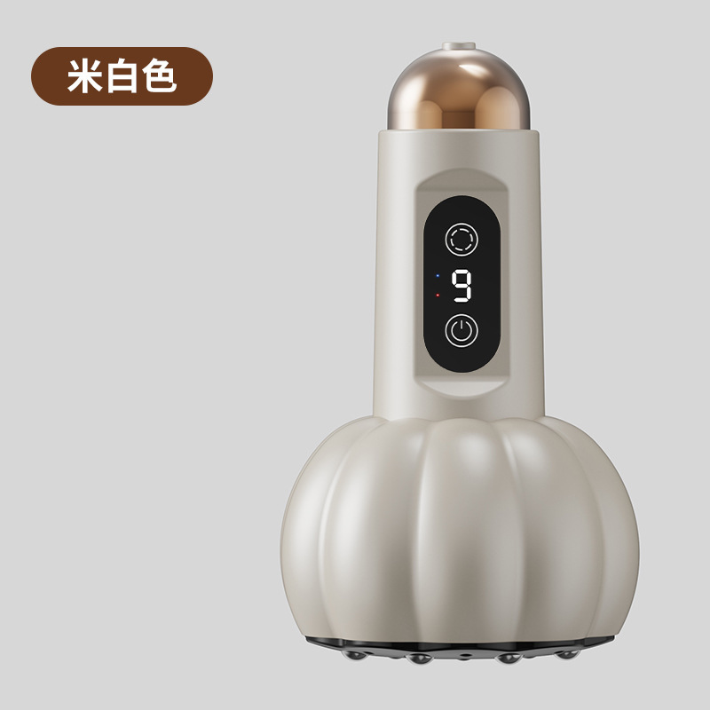 新しい電気カッピング装置家庭用電気充電式経絡浚渫理学療法装置カッピングとスクレーピングオールインワンスクレーピング装置|undefined
