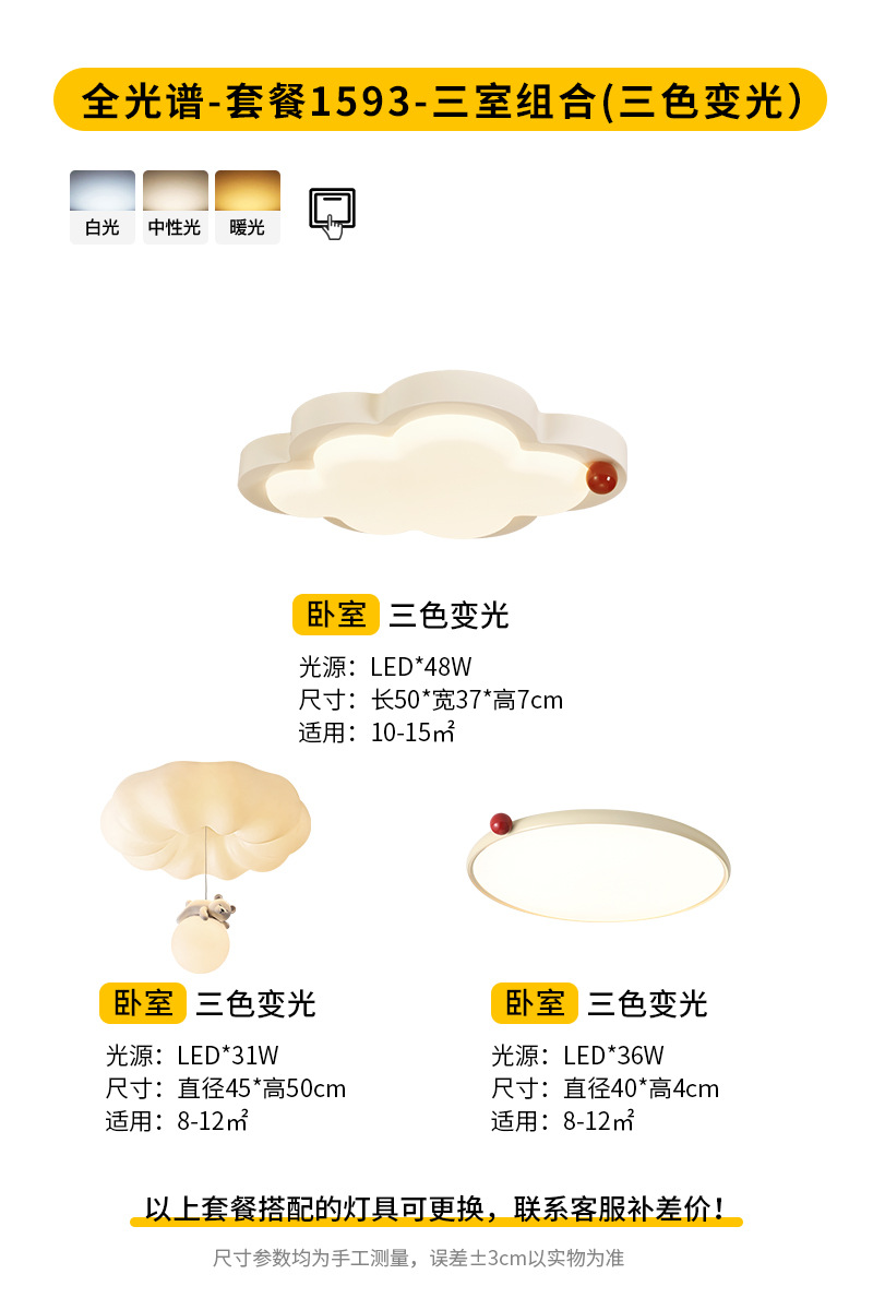 Hot-selling package 2: three bedrooms