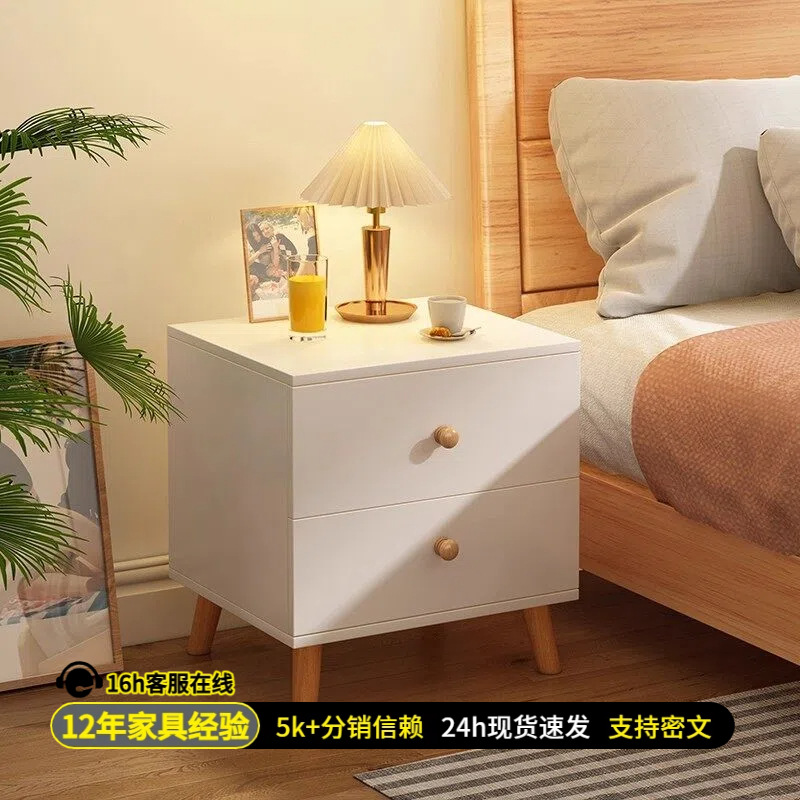 Tabana de cabezal de cama dormitorio doméstico pequeño 2025 estilo explosivo dormitorio simple con estantes de bloqueo para reemplazar un pequeño borde simple