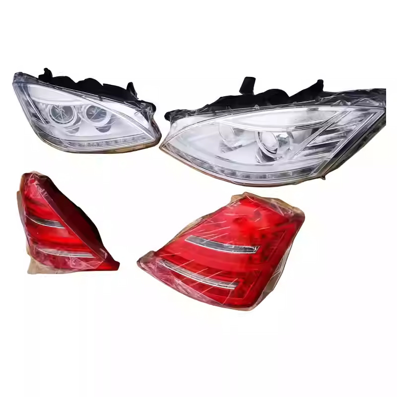 Suitable for Mercedes-Benz S-Class W221 S300S350 Modified S65Amg Sports Model Body Kit Front Bumper Rear Bumper Grille