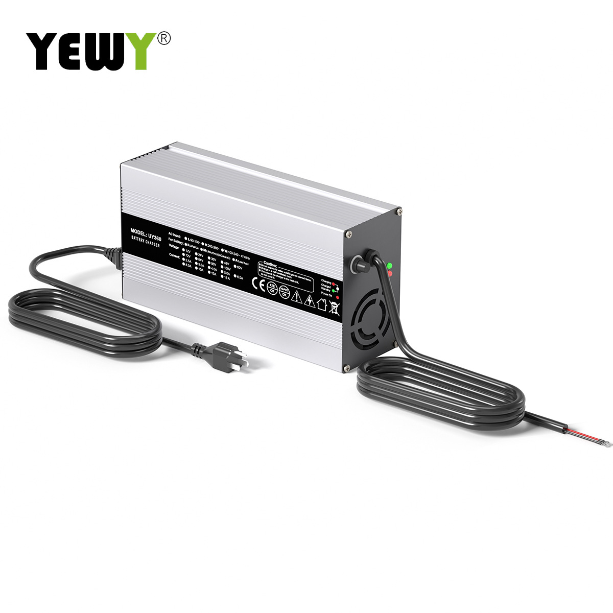 厂家直销12V20A 3串12.6v锂电池充电器电瓶充电器