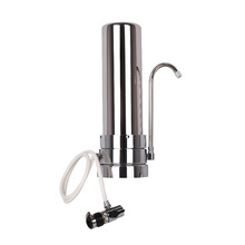 批发供应外贸款净水器 304不锈钢TS1台式净水器外壳 台上式10寸单