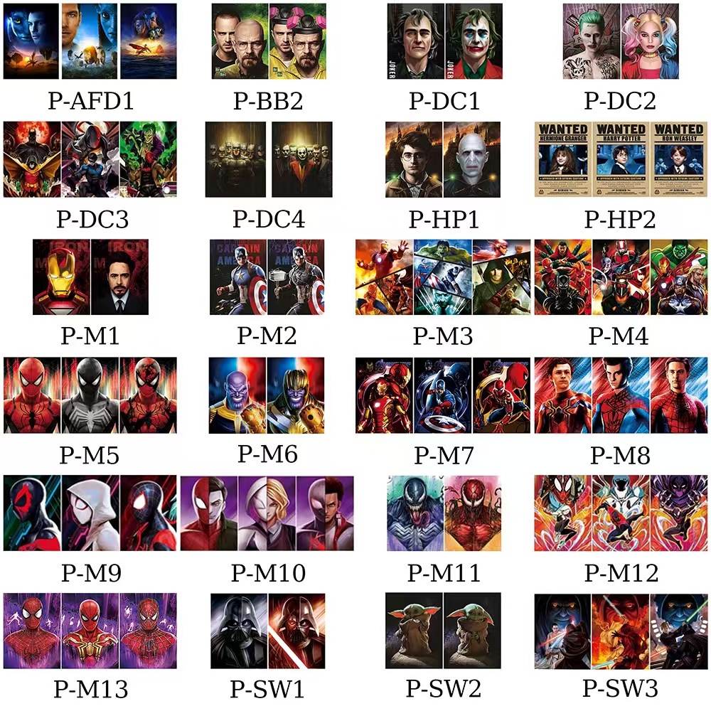 Animación 3D Pintura tridimensional Bao Ke Meng Póster Dragón que escupe fuego/Tortuga de flecha de agua/Miao Frog Semilla Pintura de rejilla Spot al por mayor