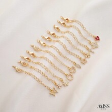 14K������ʯ�������~�ݵ����β�diy����朼��L�������DIY
