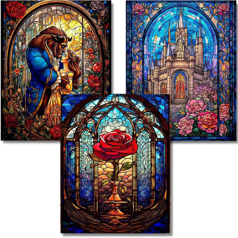 Imitation Diamond Canvas Art Set Cartoon Painting Dots Round Pictures Gemstone Art Painting Wall Decoration Gift Imitation Diamond Canvas Art Set Cartoon Painting Dots Round Pictures Gemstone Art Painting Wall Decoration Gift