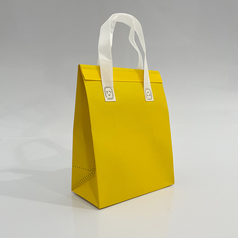 Para llevar bolsa de embalaje al por mayor catering papel de estaño bolso postre leche té bolsa de aislamiento logotipo personalizado barbacoa para llevar bolsa