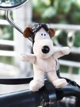 飞行狗磁吸摩托车装饰品配件适用爱玛雅迪四轮电动车自行车改装