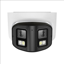 4MP双镜头POE IP安全摄像头，带180全景闭路电视网络摄像头