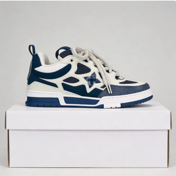Foreign Trade Site Trainer Sneakers, Thick-Soled Loafers, Sports Shoes, Non-Slip, Wear-Resistant Dad Shoes, Fashionable and Trendy