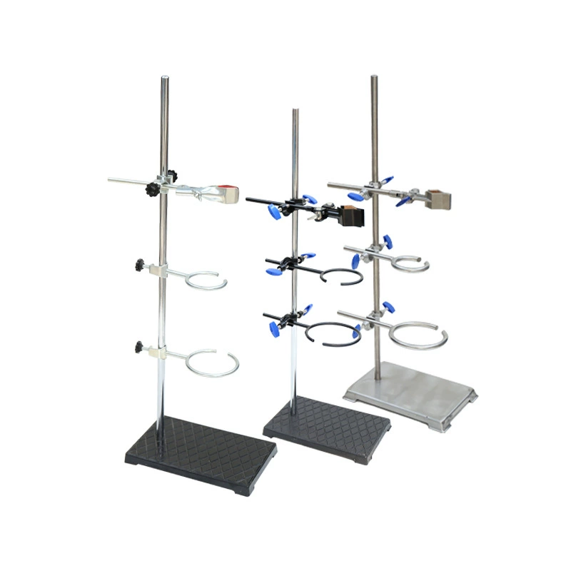 Combined iron frame table, standard square iron frame table, micro iron frame table, iron ring complete set of chemical experimental instruments