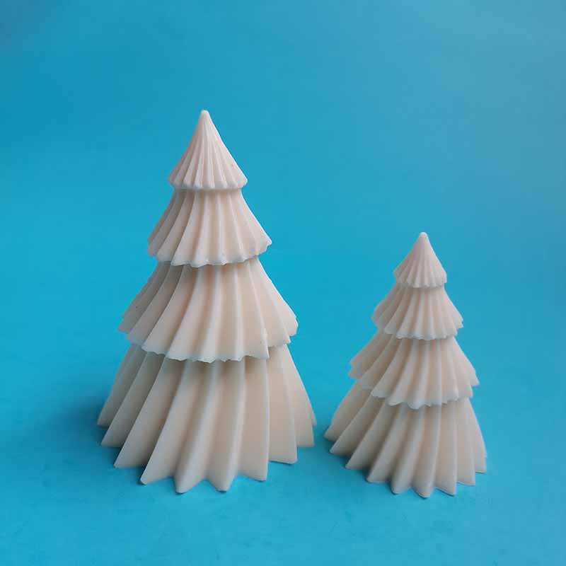 3d松折り紙紋形ろうそくシリコン金型diy幾何学回転香薫クリスマスツリー金型bk8257|undefined