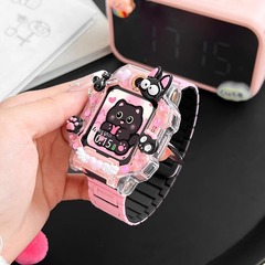 甜酷少女適用小天才電話手錶錶帶z9/z8a保護殼殼z10兒童透明z7sz6