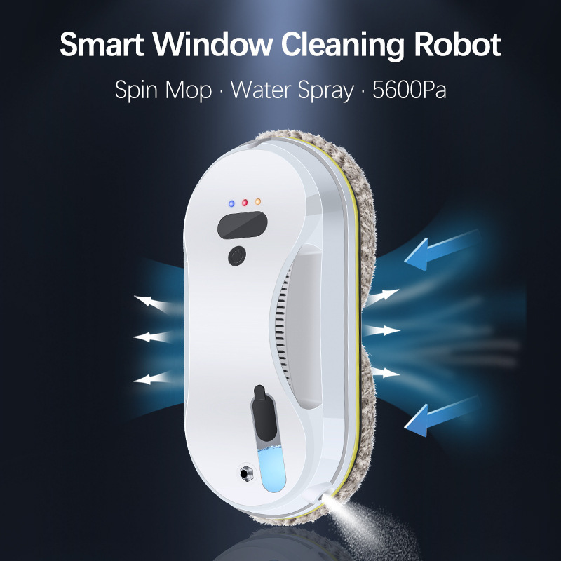 擦窗机器人clean robot全自动喷水家用超薄玻璃擦窗神器|undefined