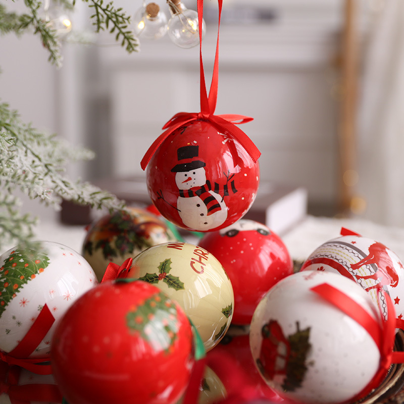 Decoraciones navideñas escenas navideñas decoración de árbol decoración de Navidad vestido DIY pegatinas colgantes transfronterizos