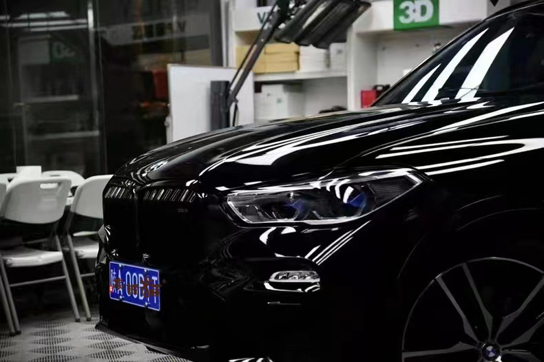 Car Imported Tpu Ultra-Bright Crystal Piano High-Gloss Black Full Car Paint Protective Film Color-Changing Film Repair and Anti-Dividing