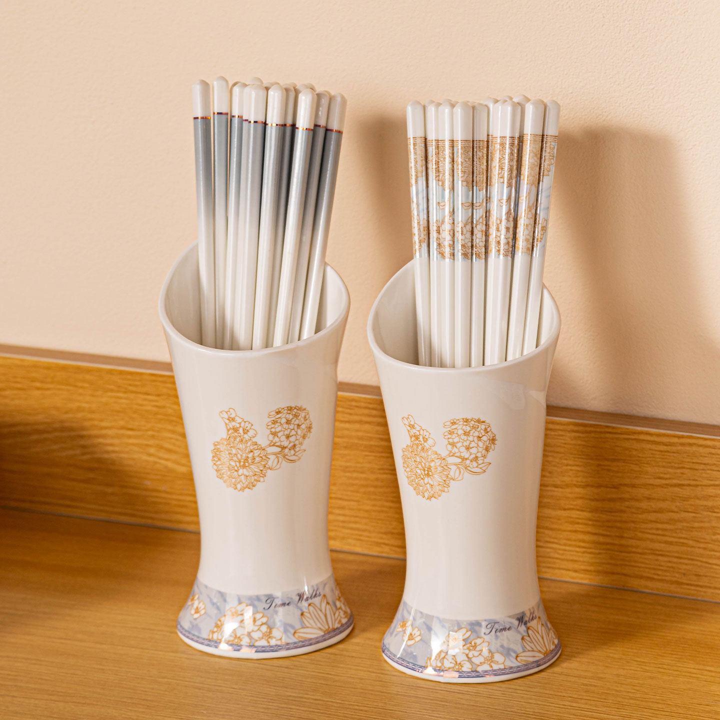 palillos de cerámica de alto valor facial, palillos de almacenamiento doméstico resistente a altas temperaturas, antifungal, ligero, lujoso, saludable, fácil de limpiar, drenaje y antifungal image 3