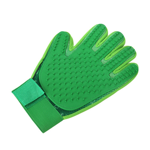 Pet Bathing Brush Cat Lugging Gloves Dog Bathing Massage Brush Pet Grooming No-Bath Cleaning Gloves