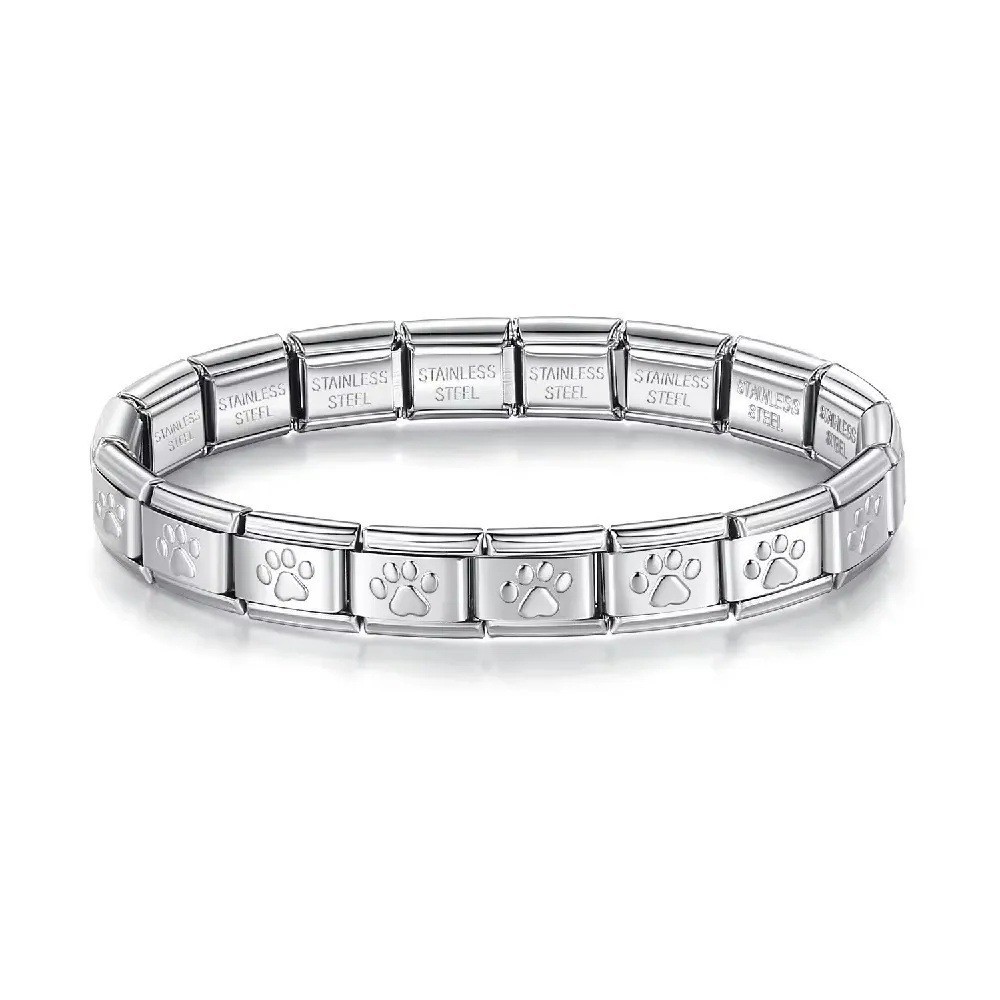 Hands and feet prints, bracelet
