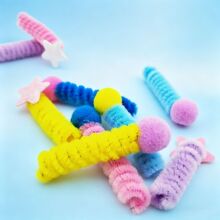 �F؛��ɫë�qŤŤ��ë������� DIY�ֹ�ñl���b��o��