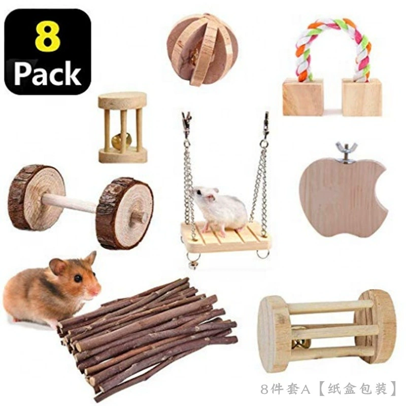 Набор деревянной игрушки, кролик, 10 штук, Amazon
