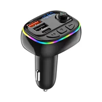 Трансграничный C23 Автомобильный Bluetooth MP3 громкой связи воспроизведение FM-передатчик 3A Bluetooth автомобиль источник заводской 5.4