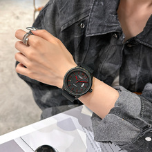 艾奇新款中性石英防水手表时尚欧式大气炫酷腕表厂家跨境批发