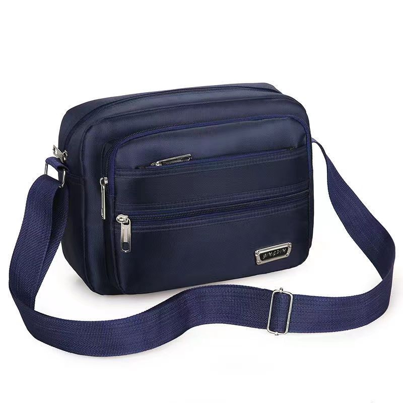Bolso bandolera de tela de nylon para hombres de verano Bolsa de hombro para hombres Bolsa multiusos de ocio al aire libre Moda de comercio exterior Bolsa de hombro para hombres